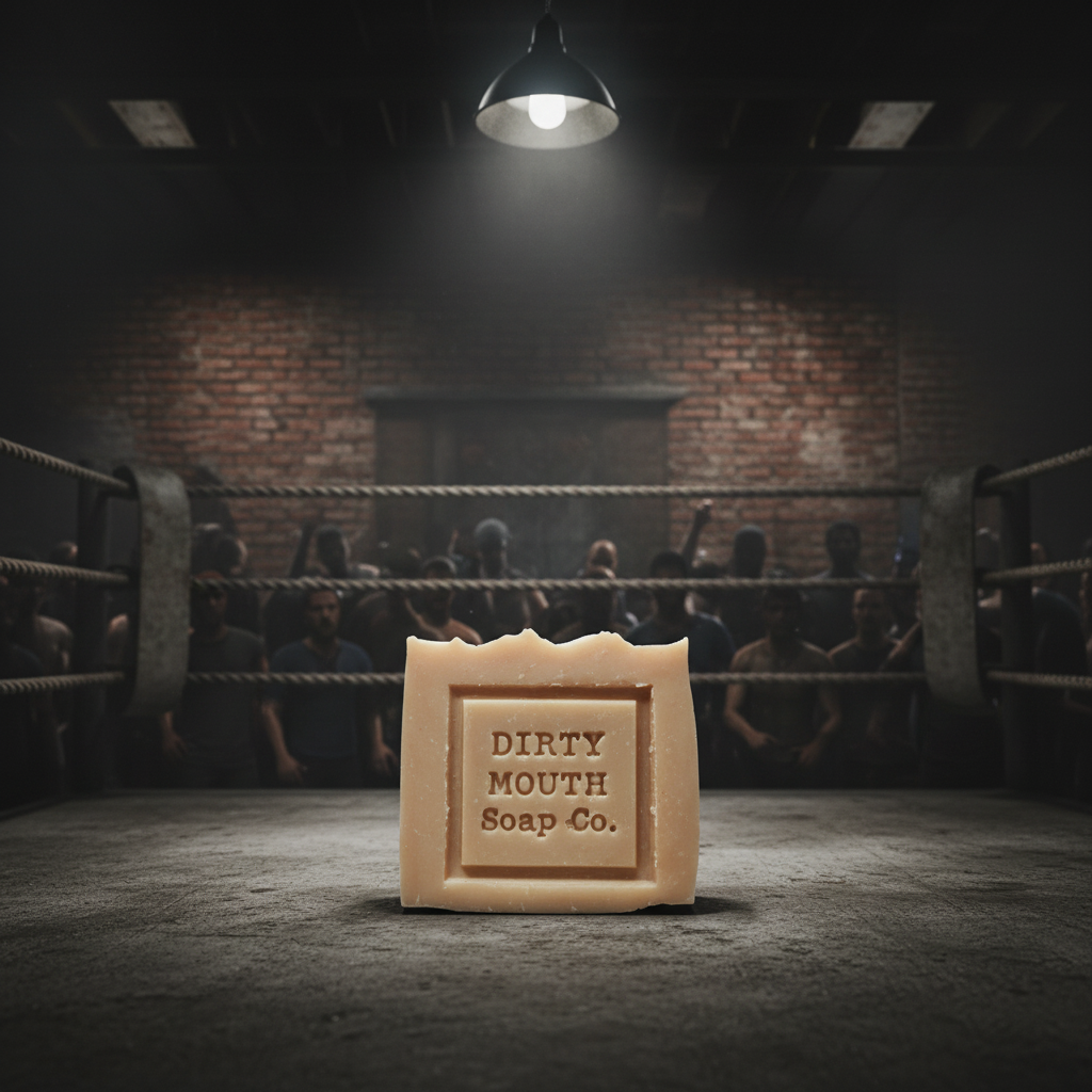 Dirty Mouth Soap in underground boxing ring