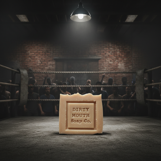 Dirty Mouth Soap in underground boxing ring